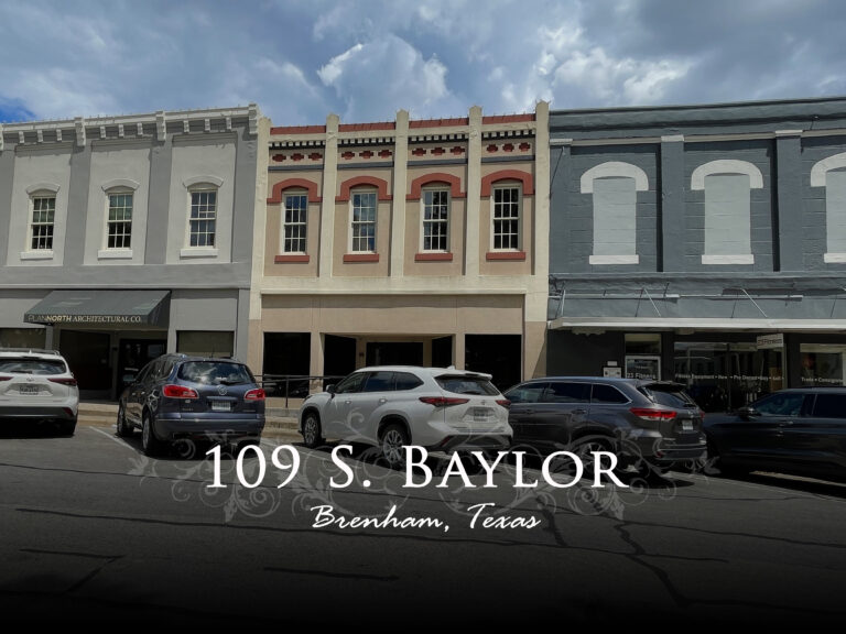 109 S. Baylor Street Brenham, Texas