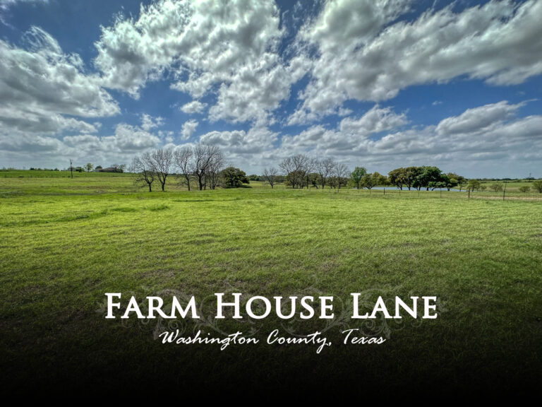 Farm House Lane, Brenham, Texas