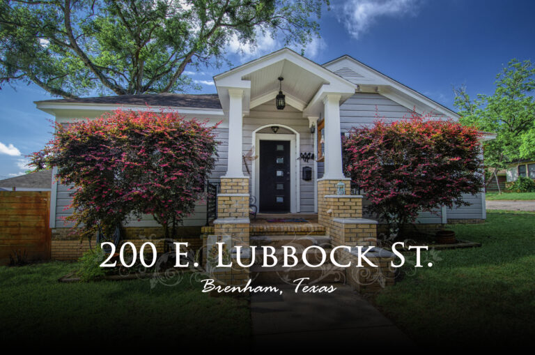 200 E. Lubbock Street Brenham, TX 77833