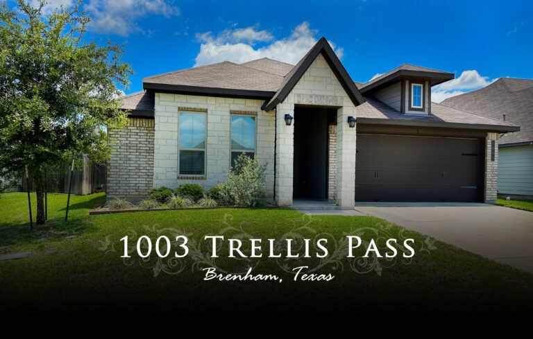 1003 Trellis Pass Brenham, TX 77833