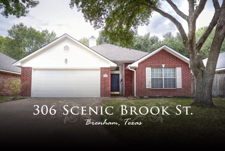 306 Scenic Brook St. Brenham, Texas 77833
