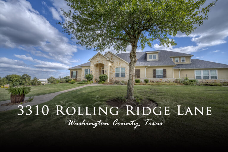 3310 Rolling Ridge Lane Brenham, Texas 77833
