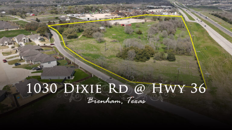 1030 Dixie Road at Hwy 36 Brenham, Texas 77833