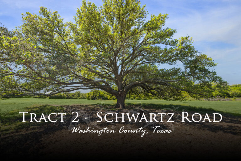 Tract 2 Schwartz Road Brenham, Texas 77833