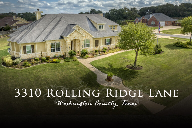 3310 Rolling Ridge Lane Brenham, Texas 77833