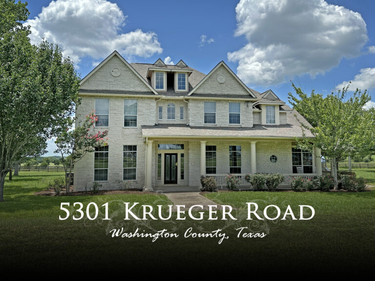 5301 Krueger Road Washington, Texas 77880