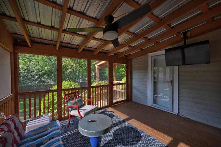 Exterior Screened Porch A