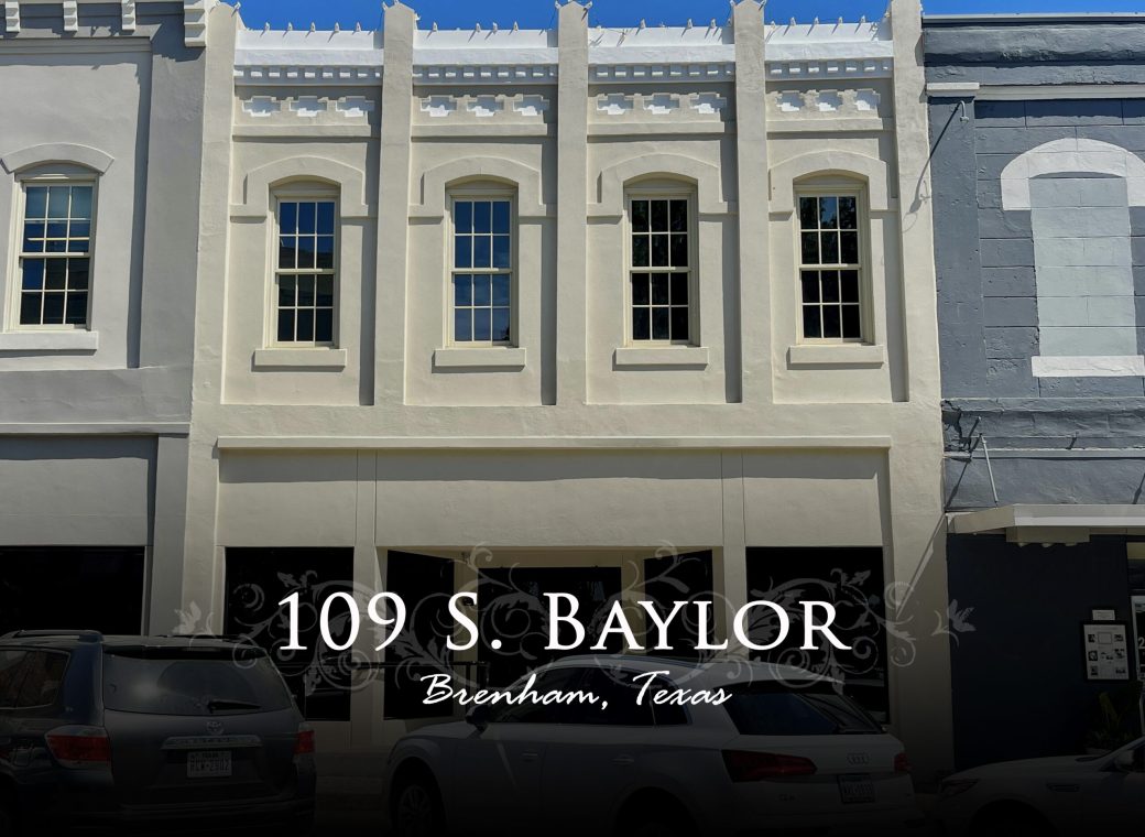 109 S. Baylor Street Brenham, Texas