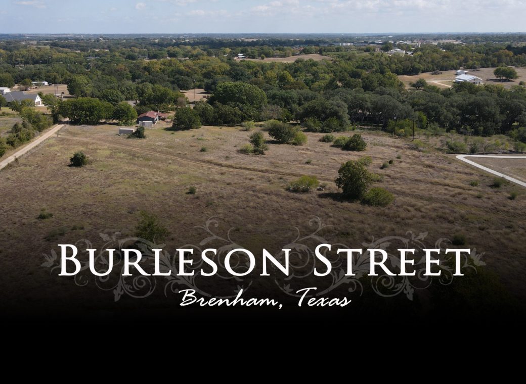 Burleson Street Brenham Texas